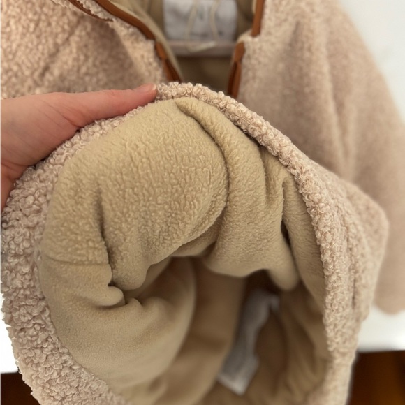 NWOT ZARA 2-3T quarter-zip fleece sweatshirt - Picture 4 of 6